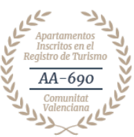 Logo Apartamentos Inscritos en el Registro de Turismo - AA-690 - Comunitat Valenciana